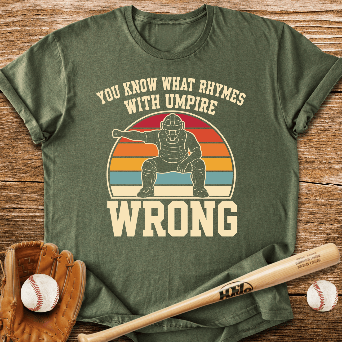 Umpire Gets It Wrong T-Shirt - HomeRun PrintsT-Shirt