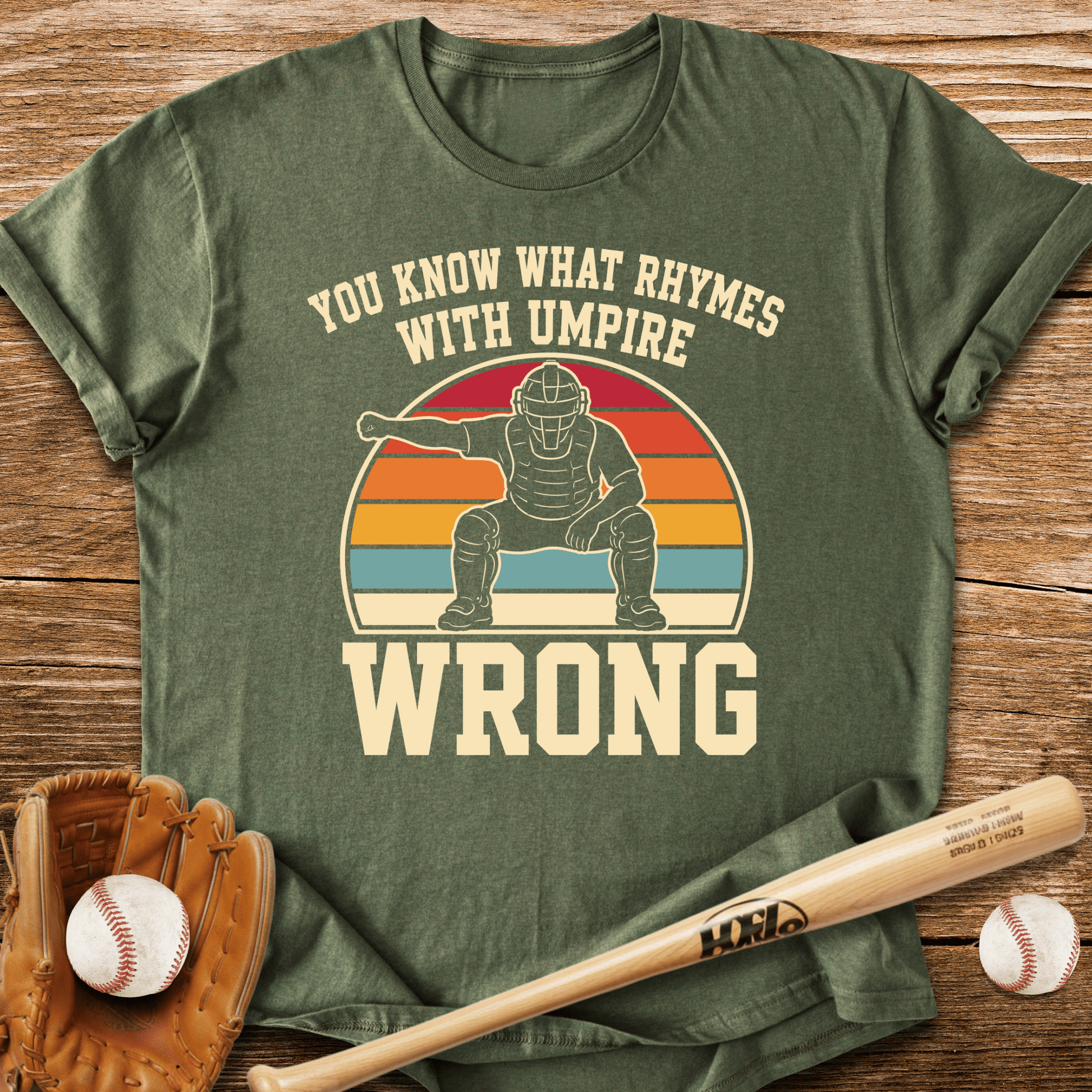 Umpire Gets It Wrong T-Shirt - HomeRun PrintsT-Shirt