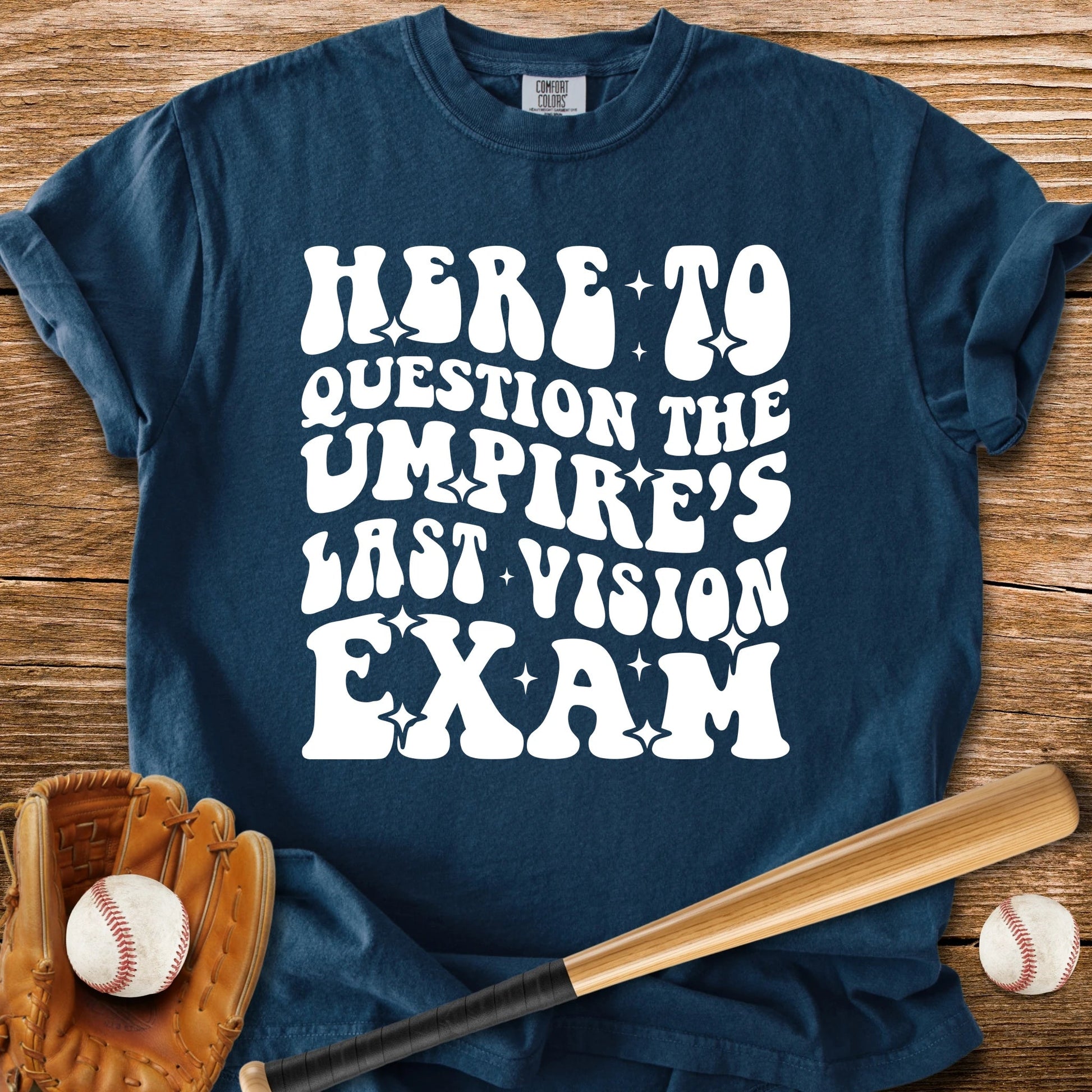 Umpire Vision Exam - HomeRun PrintsComfort Colors