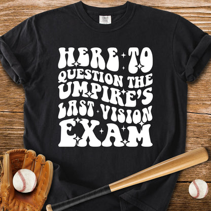 Umpire Vision Exam - HomeRun PrintsComfort Colors