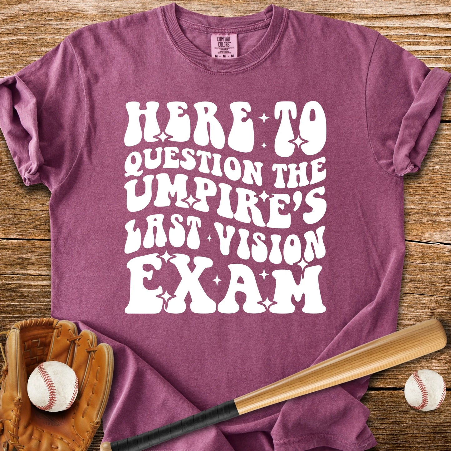 Umpire Vision Exam - HomeRun PrintsComfort Colors