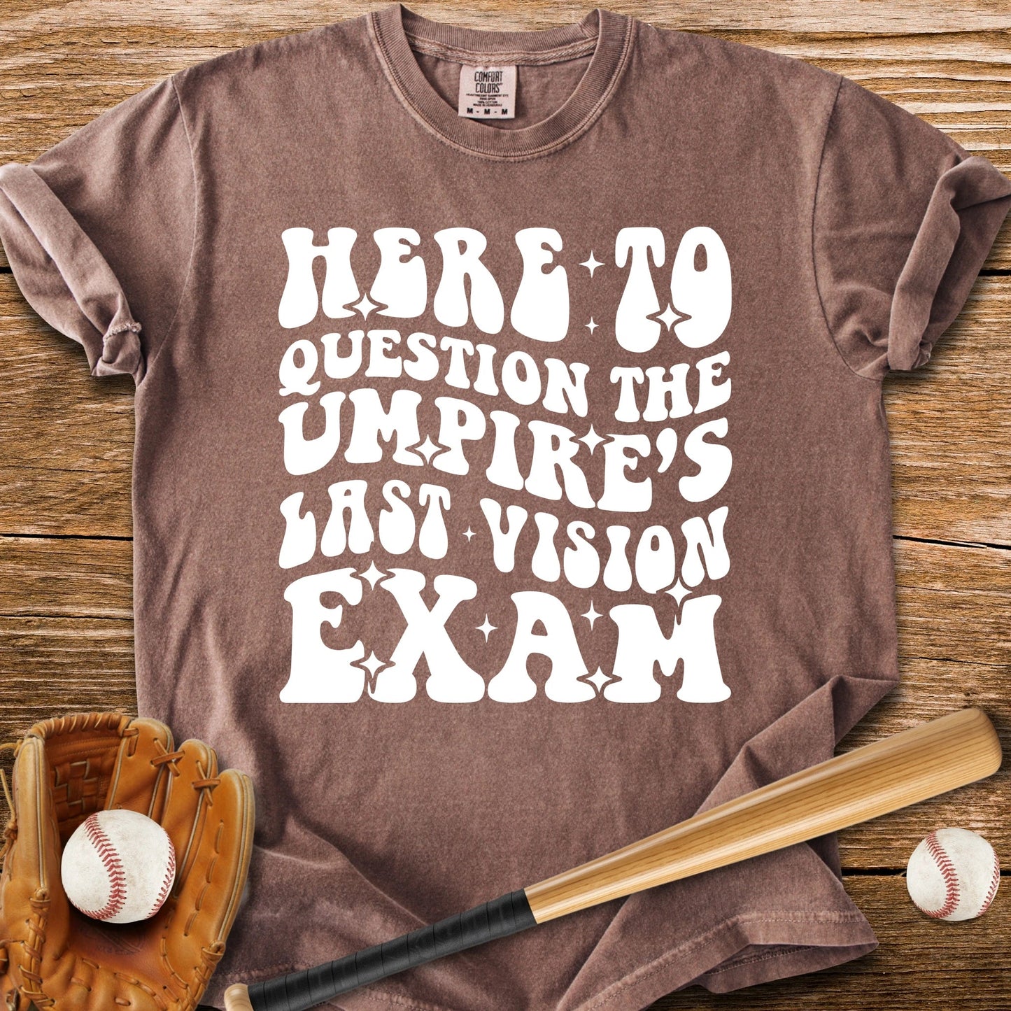 Umpire Vision Exam - HomeRun PrintsComfort Colors