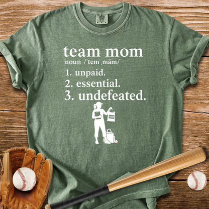 Unpaid Essential Undefeated - HomeRun PrintsComfort Colors