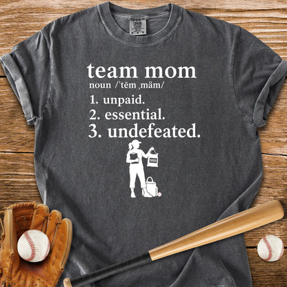Unpaid Essential Undefeated - HomeRun PrintsComfort Colors