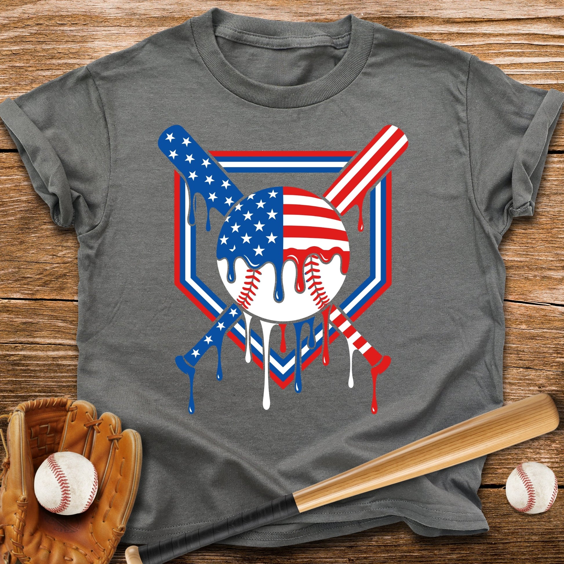 USA Baseball Drip Youth Tee - HomeRun PrintsKids clothes