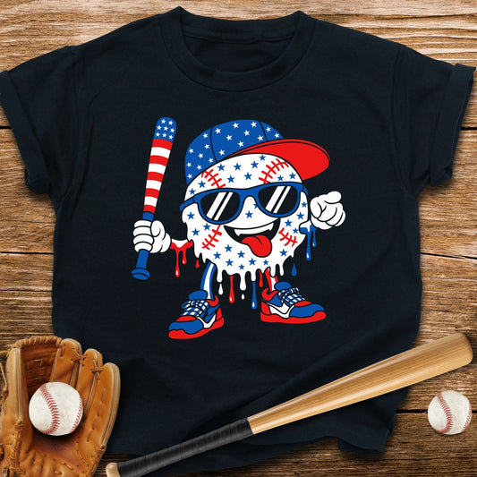 USA Baseball Drip Youth Tee - HomeRun PrintsKids clothes