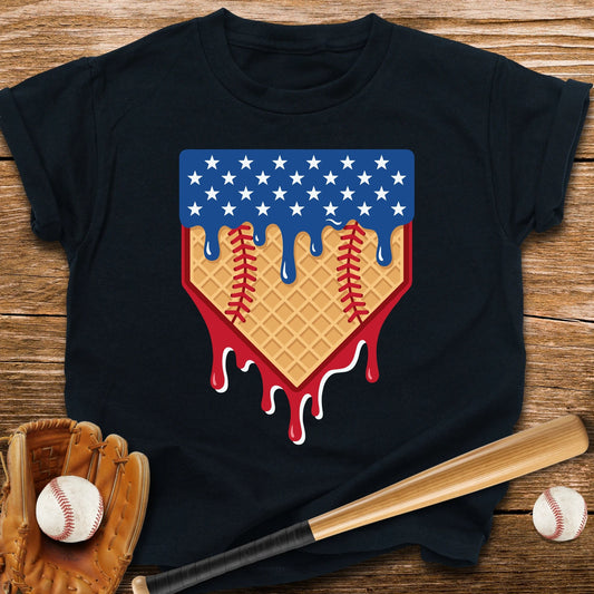 USA Baseball Drip Youth Tee - HomeRun PrintsKids clothes