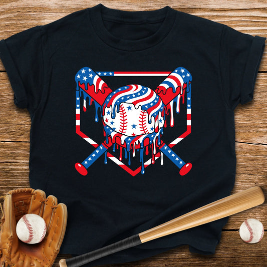 USA Baseball Drip Youth Tee - HomeRun PrintsKids clothes