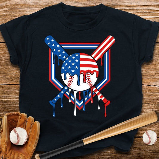 USA Baseball Drip Youth Tee - HomeRun PrintsKids clothes