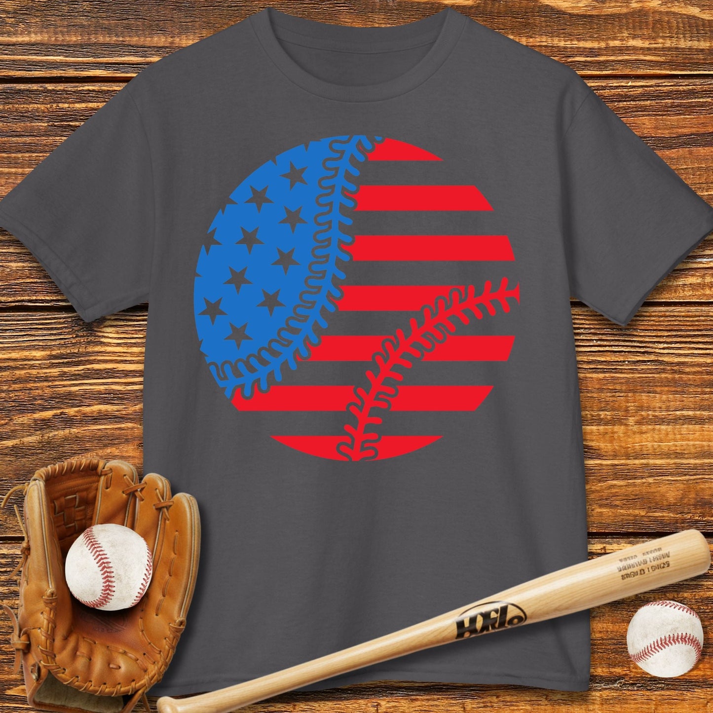 USA Baseball Kids T-shirt - HomeRun PrintsKids clothes