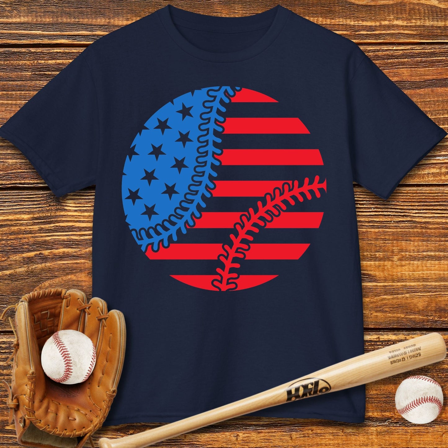 USA Baseball Kids T-shirt - HomeRun PrintsKids clothes