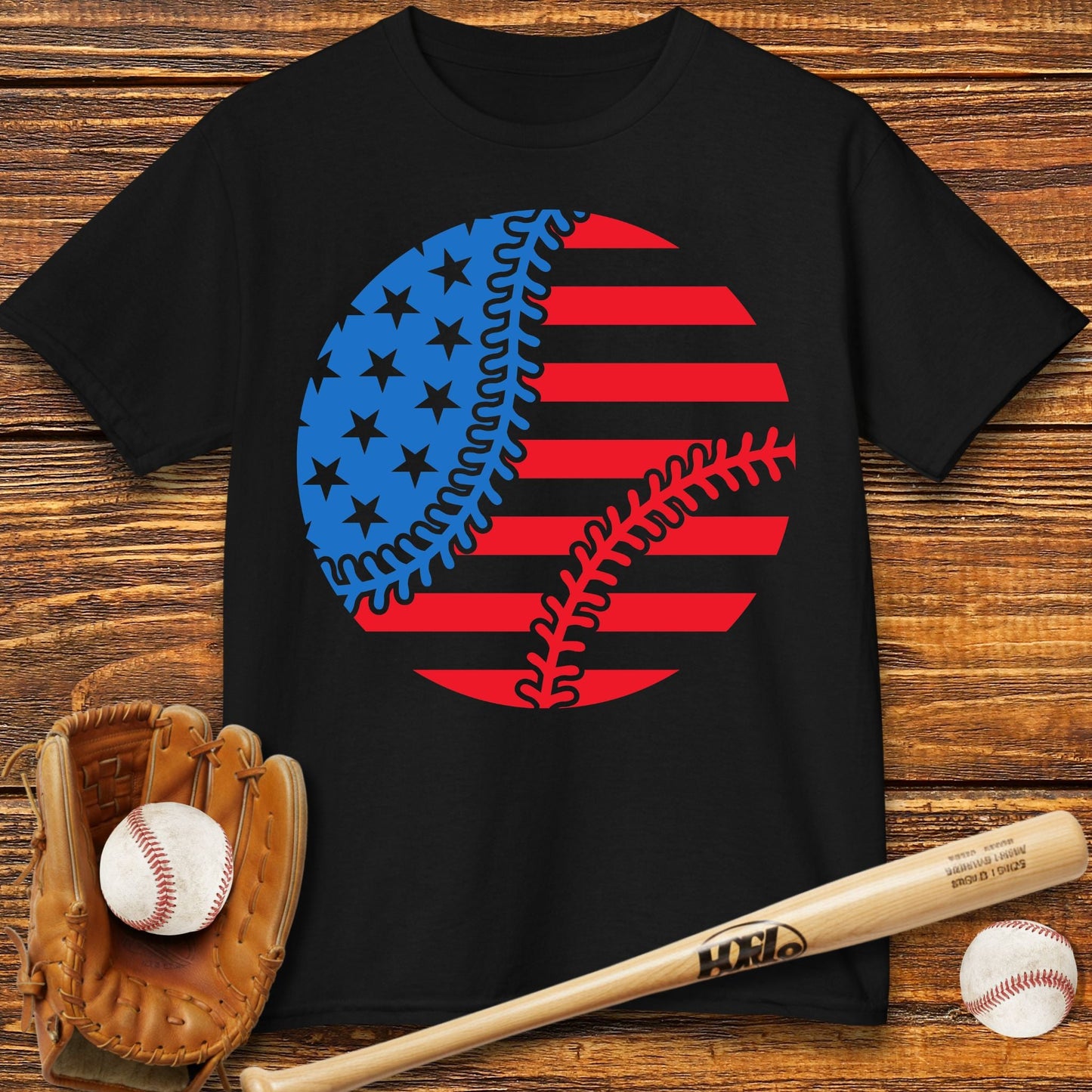 USA Baseball Kids T-shirt - HomeRun PrintsKids clothes
