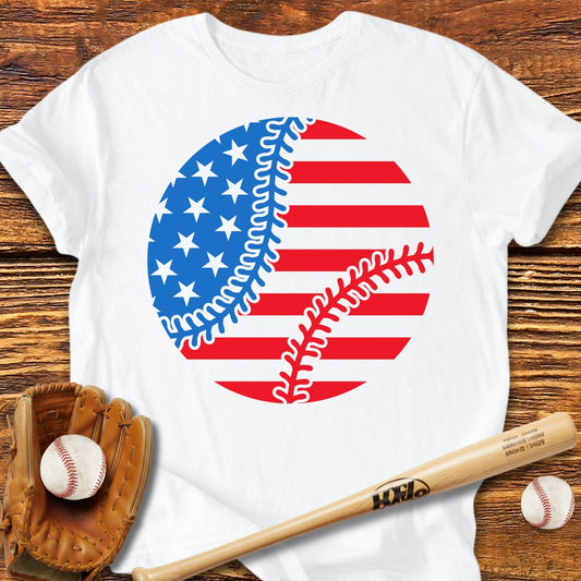 USA Baseball T-Shirt - HomeRun PrintsT-Shirt