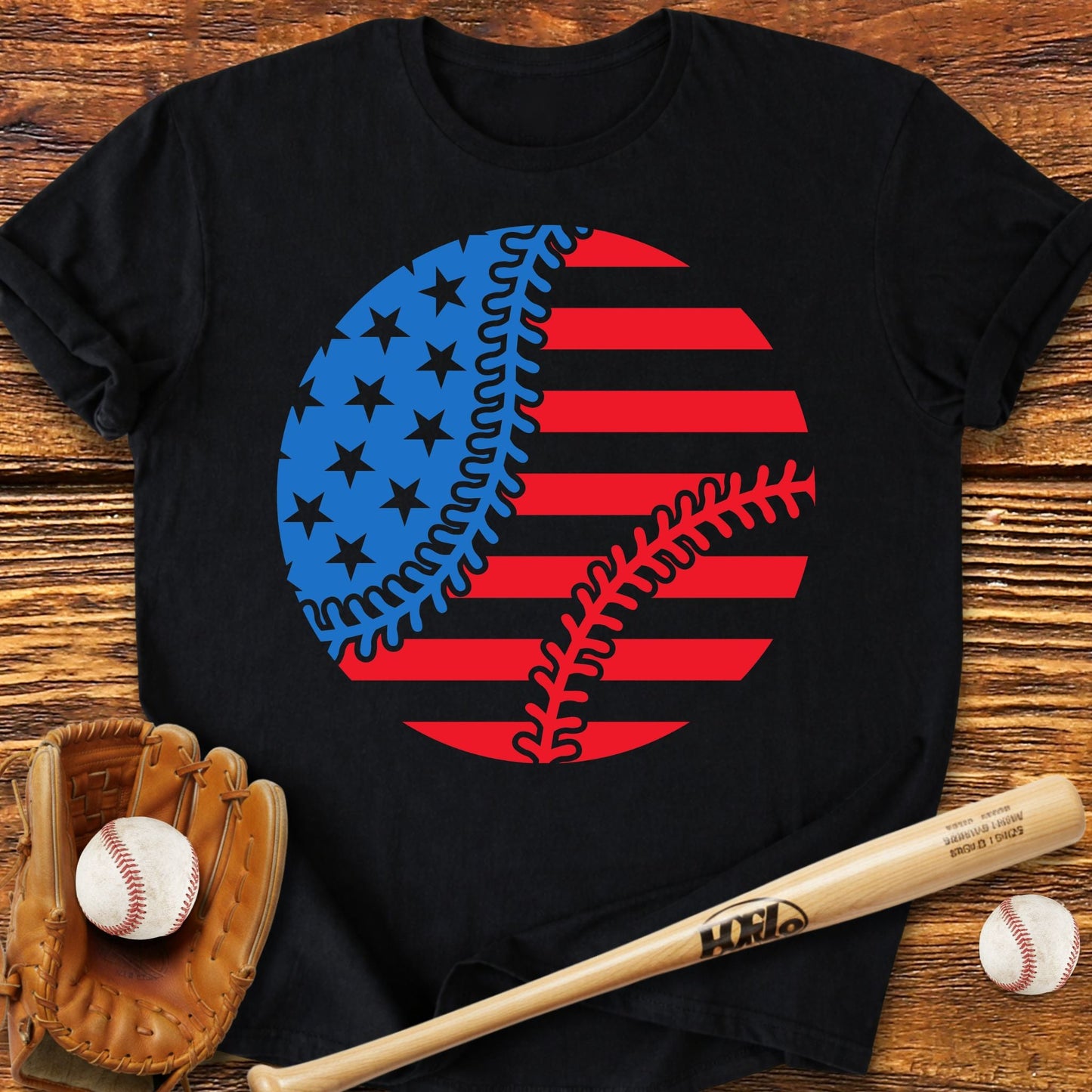 USA Baseball T-Shirt - HomeRun PrintsT-Shirt