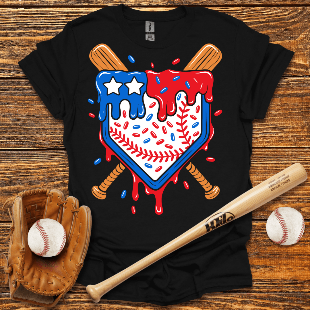 Usa Drip T-Shirt - HomeRun PrintsT-Shirt