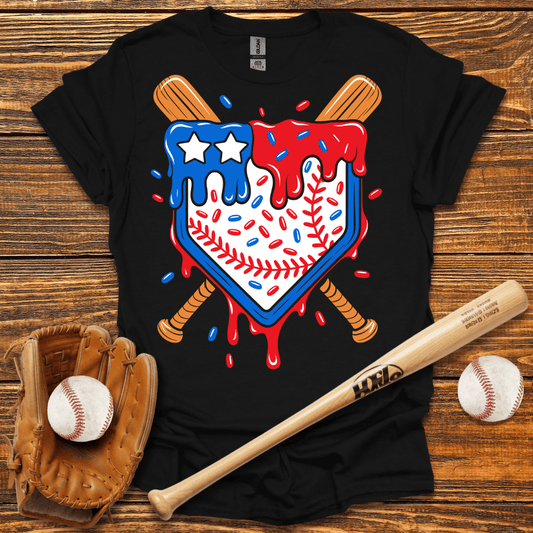 Usa Drip T-Shirt - HomeRun PrintsT-Shirt