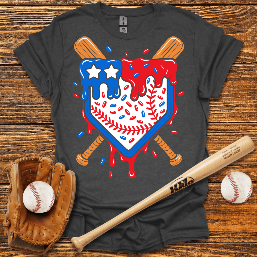 Usa Drip T-Shirt - HomeRun PrintsT-Shirt