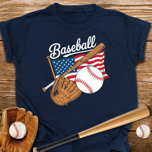 USA Flag Youth Tee - HomeRun PrintsKids clothes
