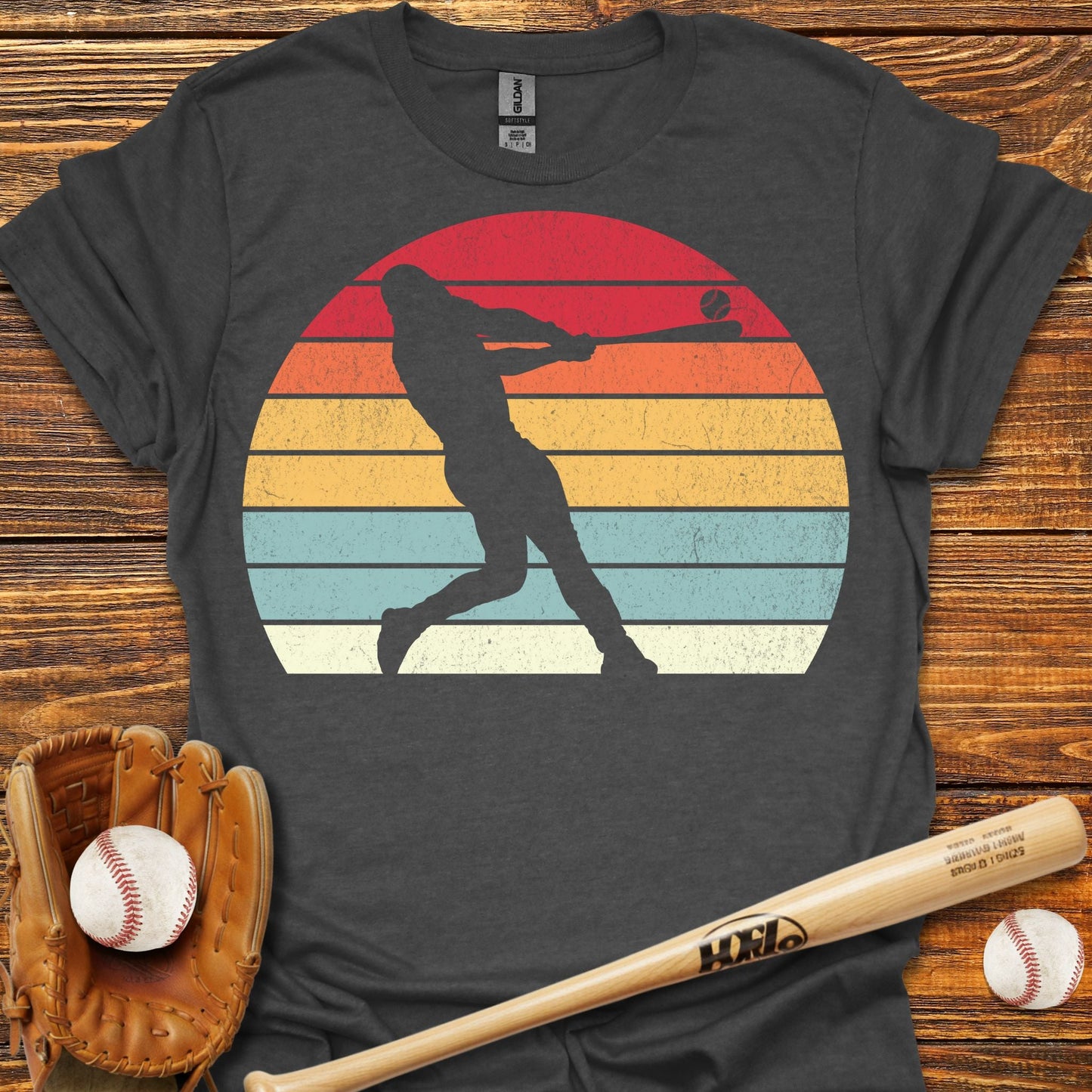 Vintage Batter T-Shirt - HomeRun PrintsT-Shirt