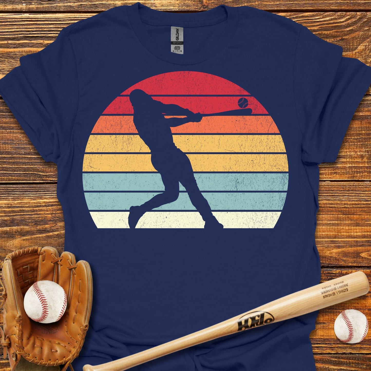 Vintage Batter T-Shirt - HomeRun PrintsT-Shirt