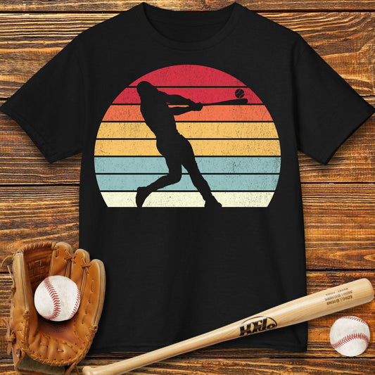 Vintage Batting Kids T-Shirt - HomeRun PrintsKids clothes