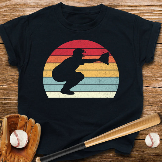 Vintage Catcher Youth Tee - HomeRun PrintsKids clothes