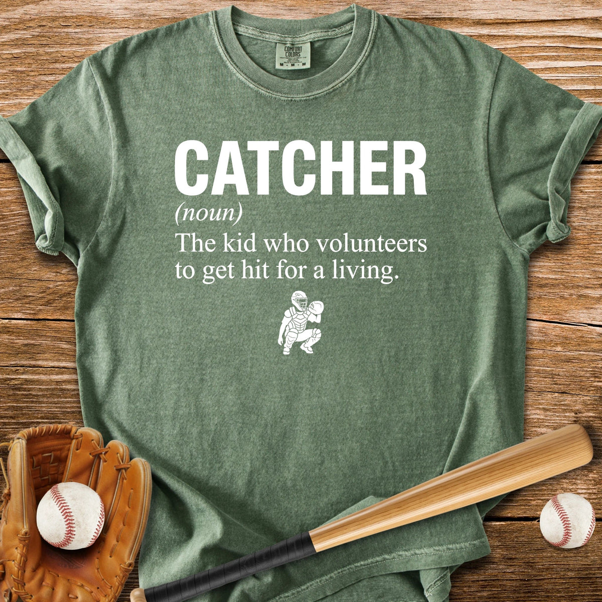 Volunteers To Get Hit - HomeRun PrintsComfort Colors