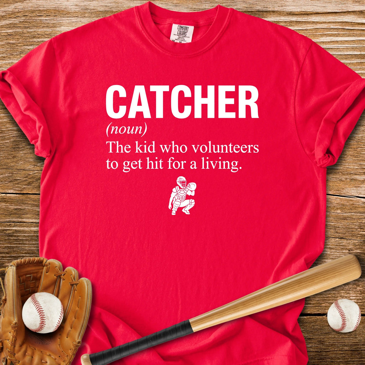 Volunteers To Get Hit - HomeRun PrintsComfort Colors