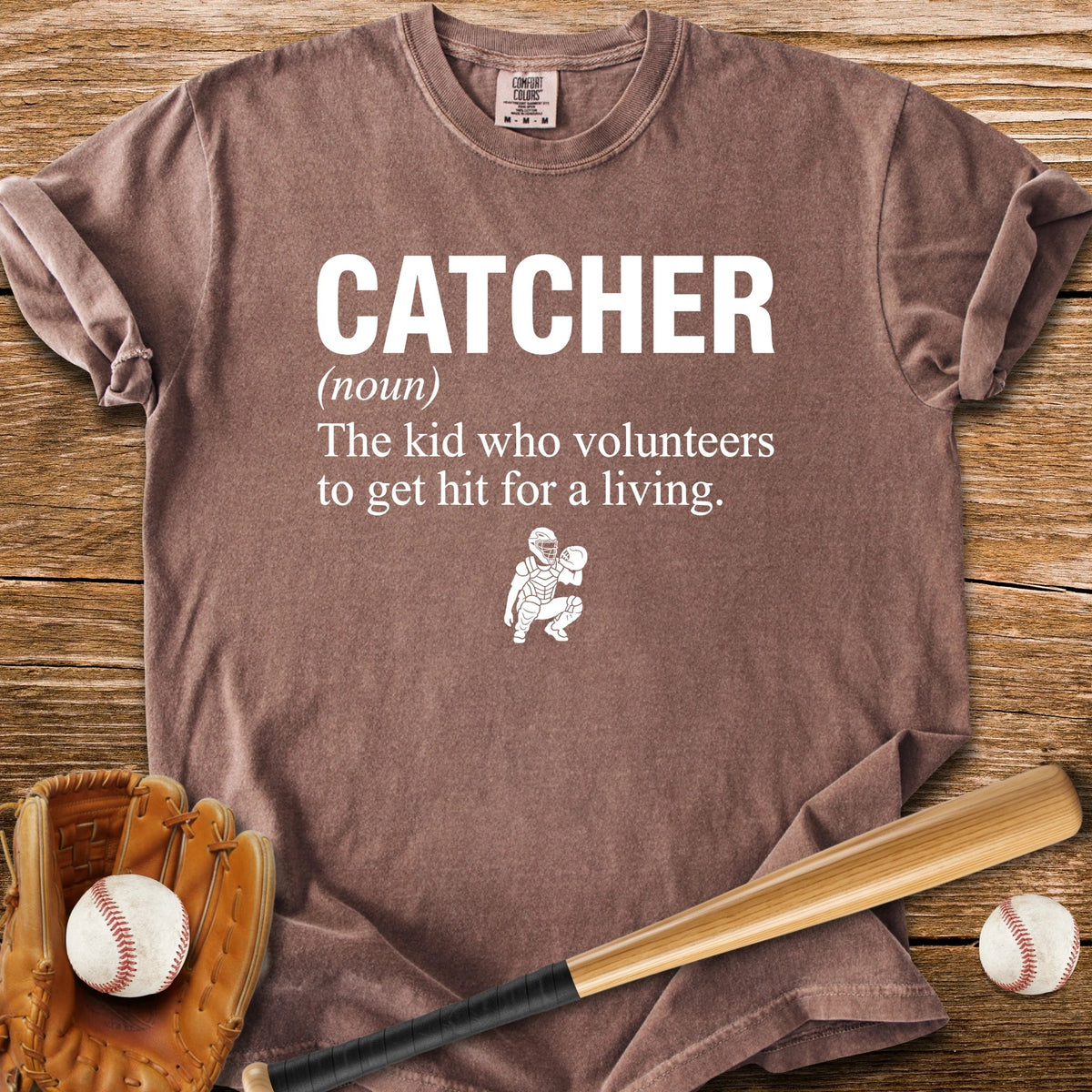 Volunteers To Get Hit - HomeRun PrintsComfort Colors