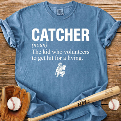 Volunteers To Get Hit T-Shirt - HomeRun PrintsComfort Colors