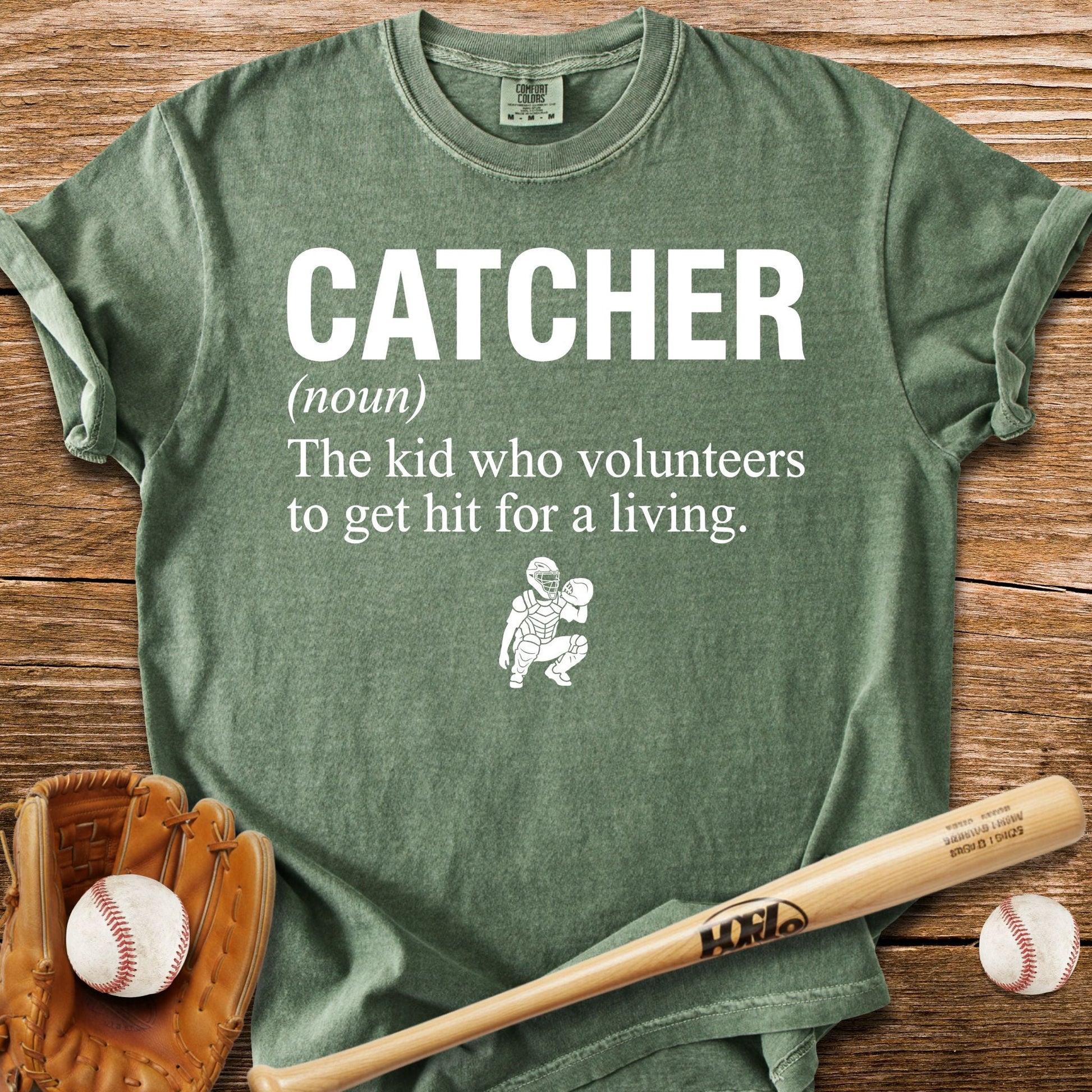 Volunteers To Get Hit T-Shirt - HomeRun PrintsComfort Colors