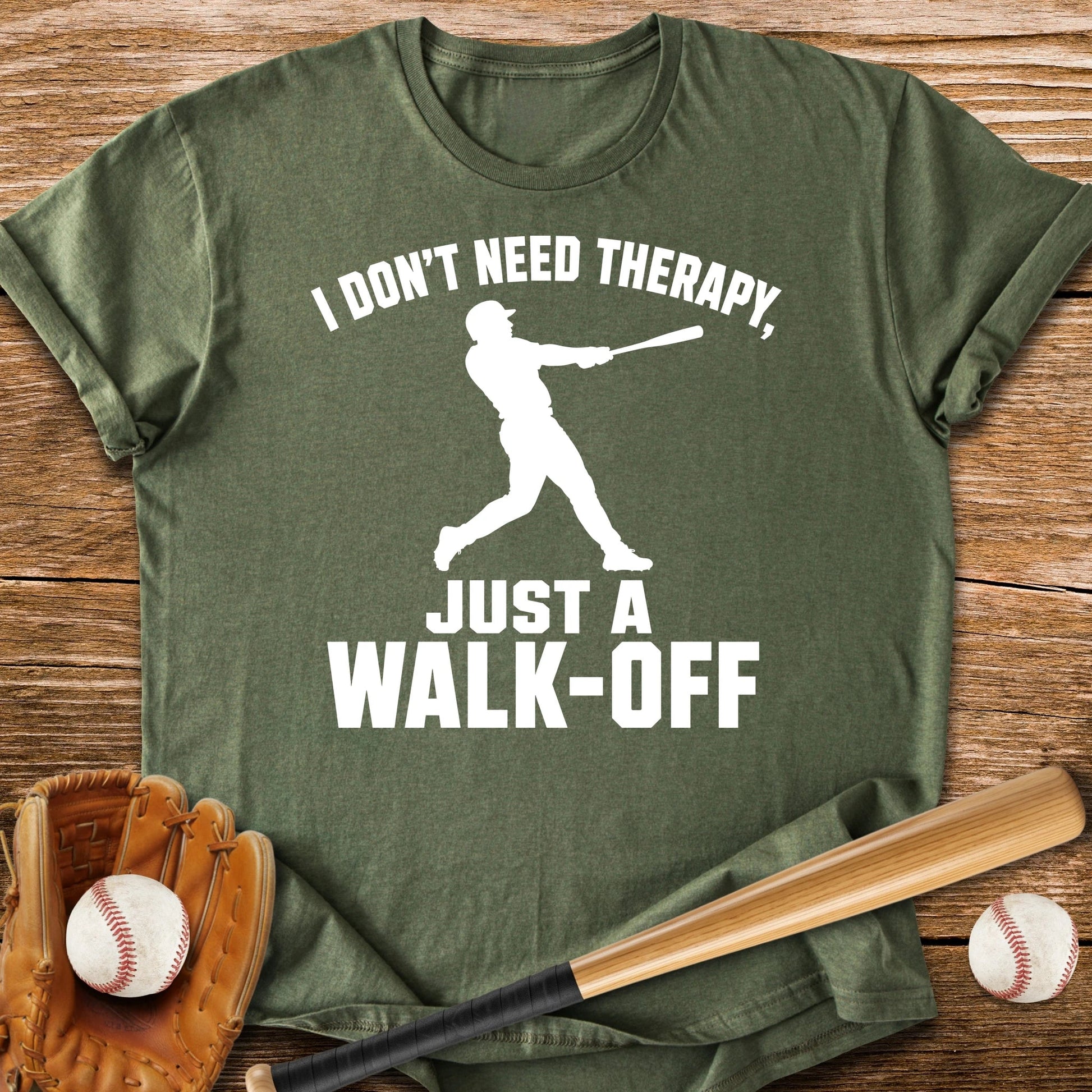 Walk-Off Beats Therapy - HomeRun PrintsT-Shirt