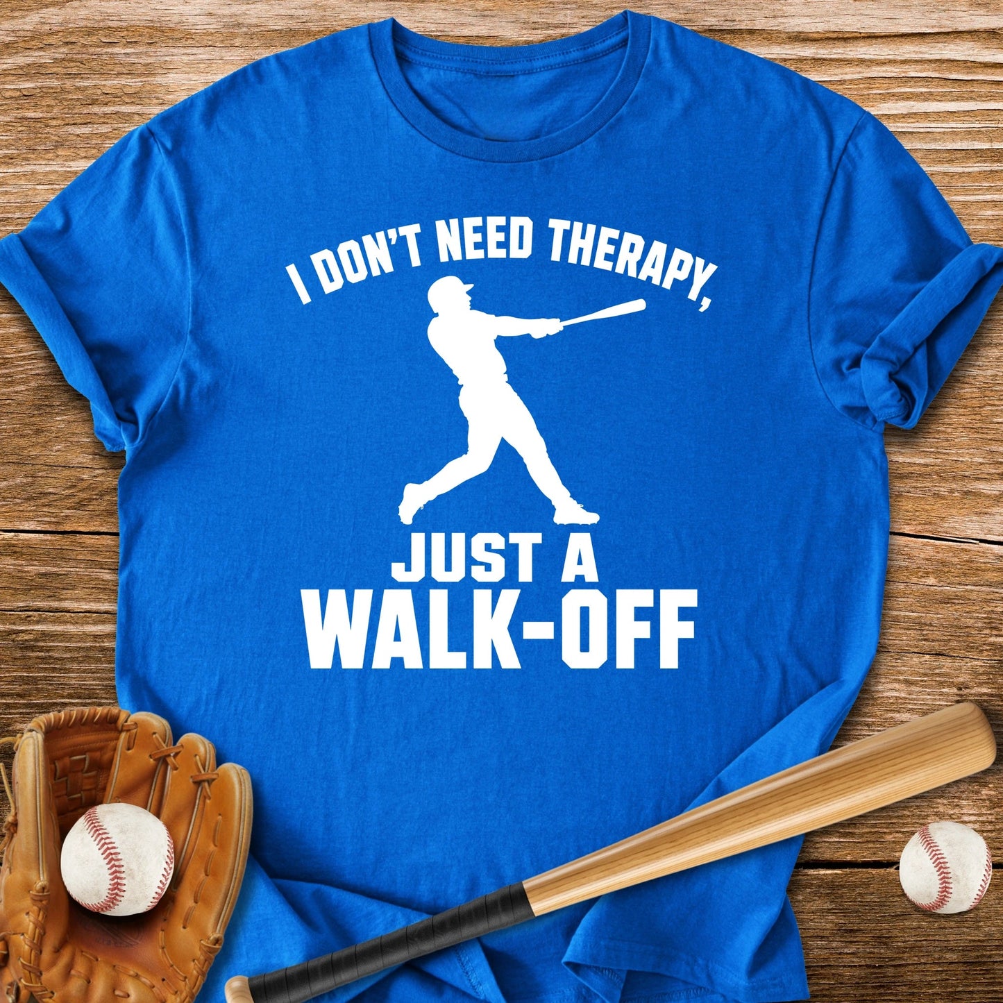 Walk-Off Beats Therapy - HomeRun PrintsT-Shirt