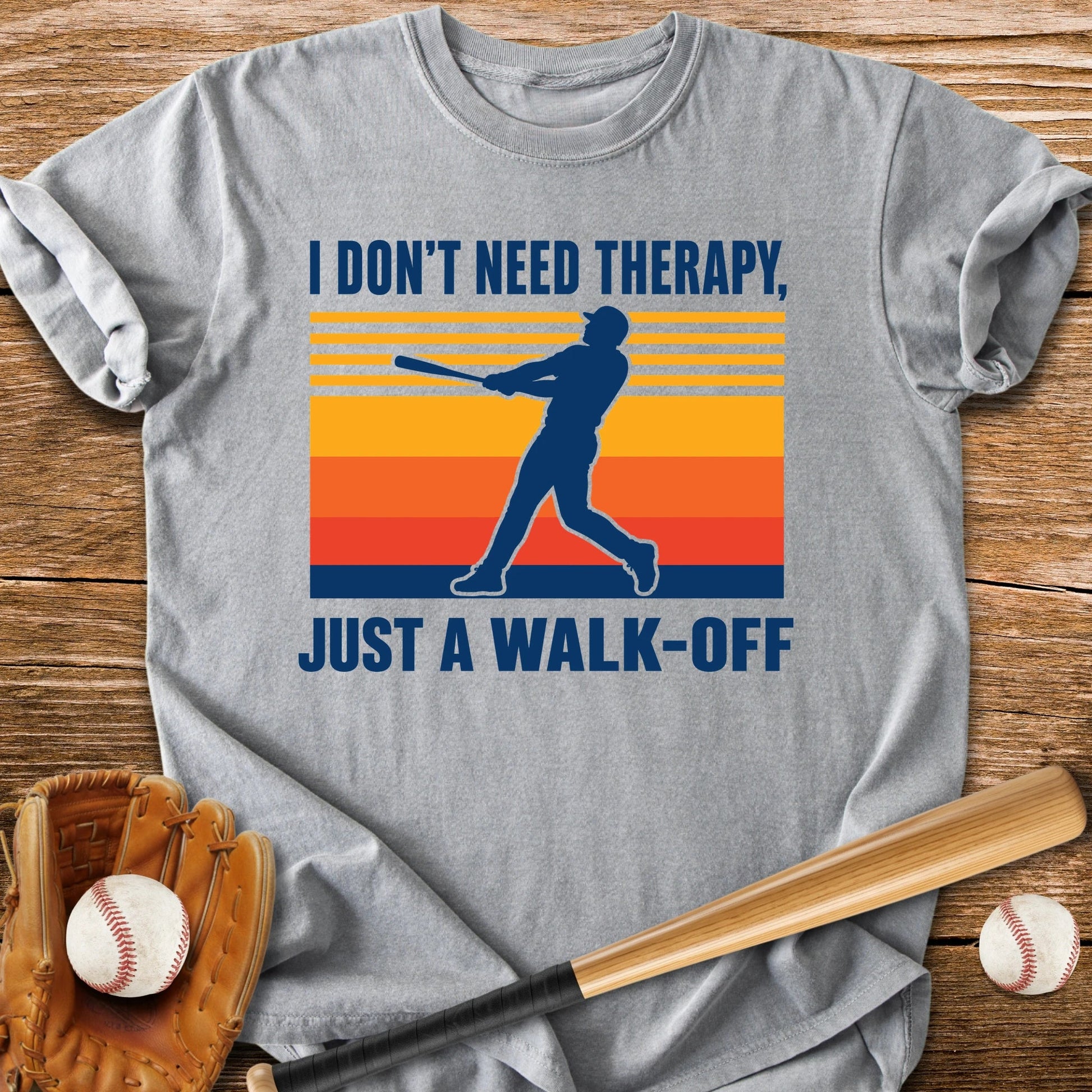 Walk-Off Beats Therapy - HomeRun PrintsT-Shirt