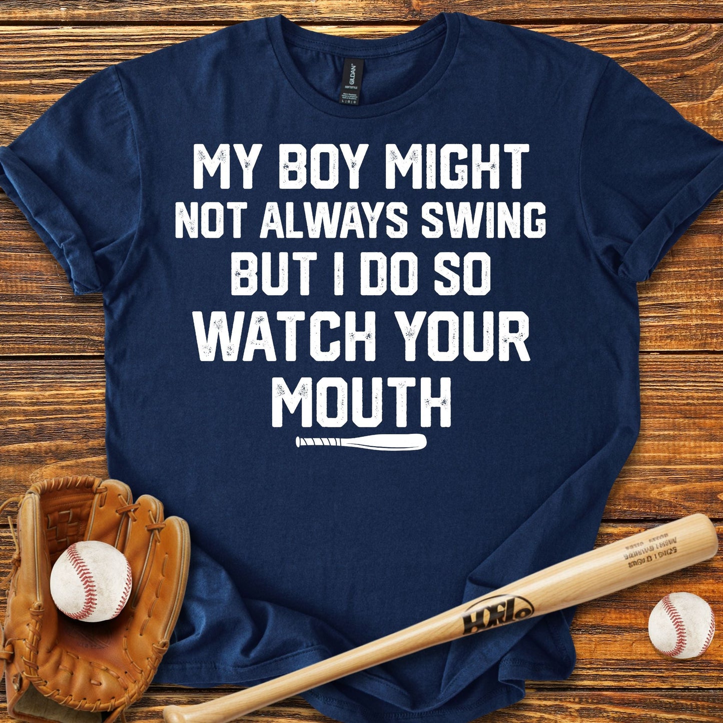 Watch Your Mouth T-Shirt - HomeRun PrintsT-Shirt
