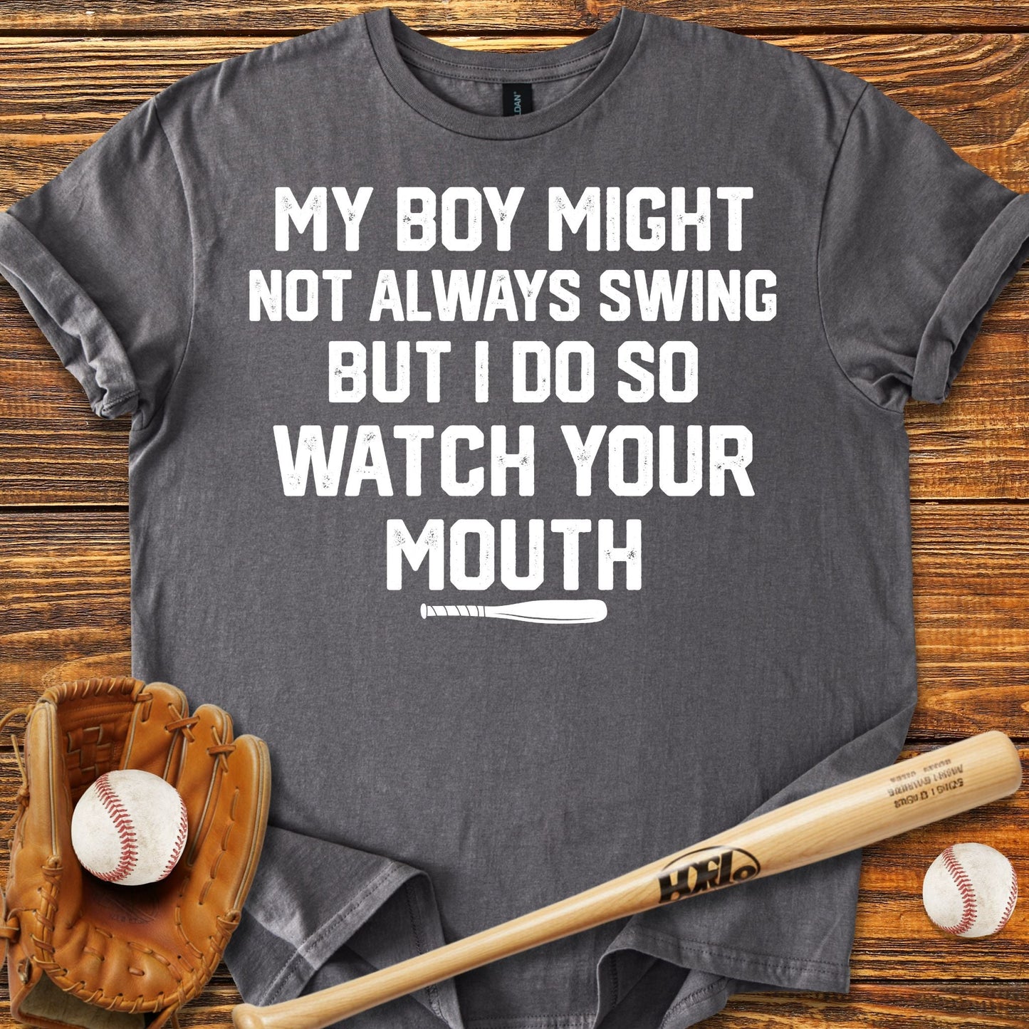 Watch Your Mouth T-Shirt - HomeRun PrintsT-Shirt