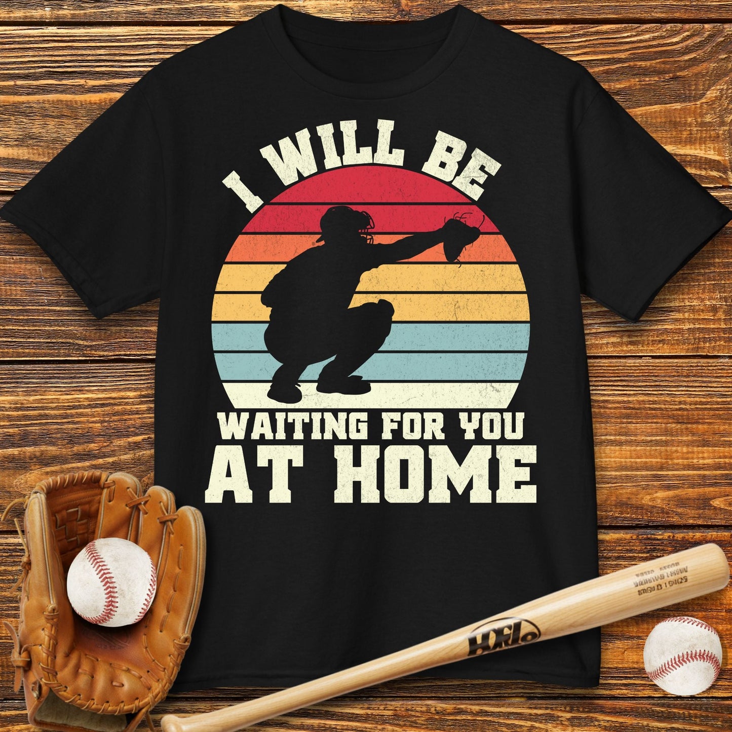 Wating For You At Home Kids T-Shirt - HomeRun PrintsKids clothes