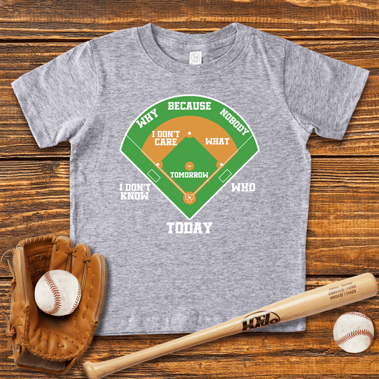 Who's on First Infant Baby Tee - HomeRun PrintsBaby T-Shirt
