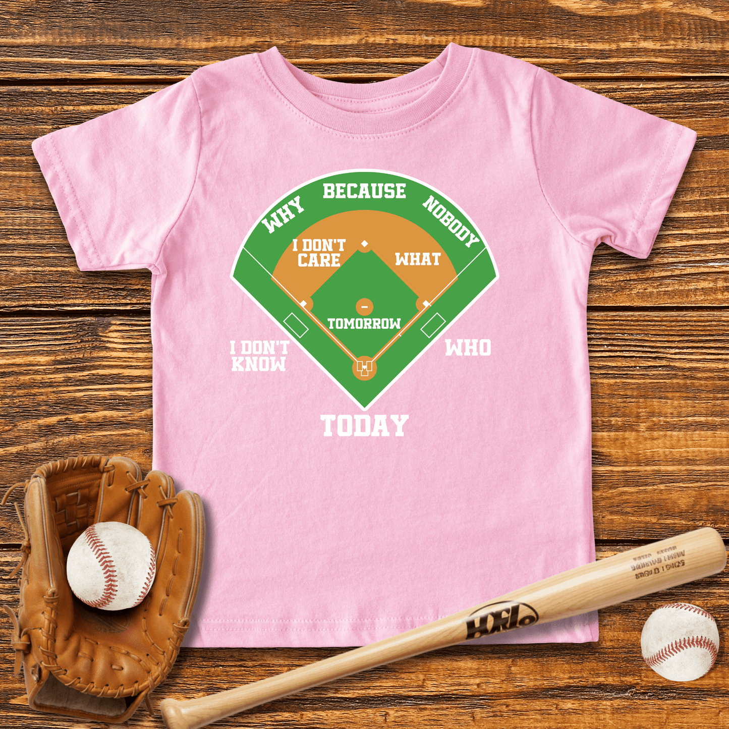 Who's on First Infant Baby Tee - HomeRun PrintsBaby T-Shirt