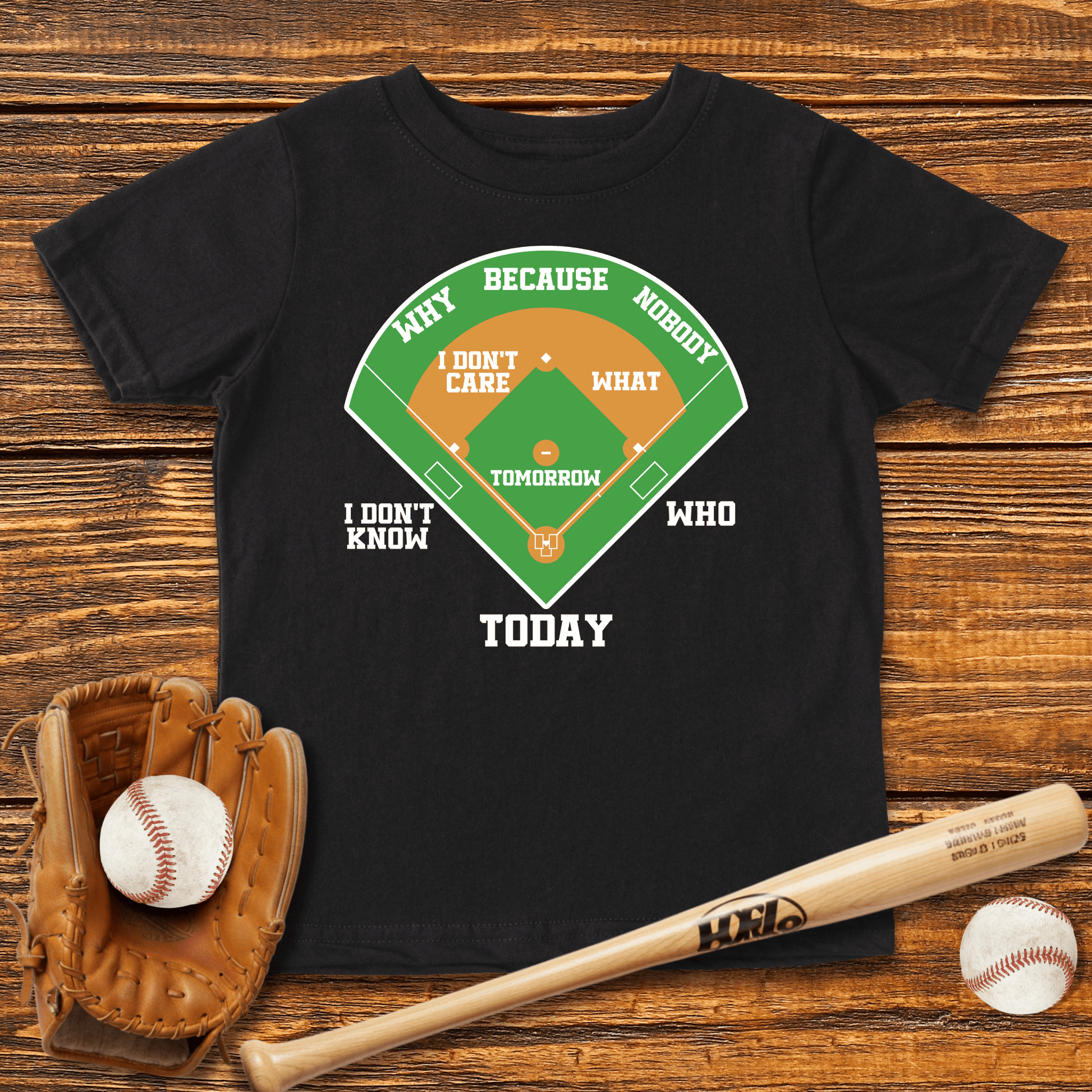 Who's on First Infant Baby Tee - HomeRun PrintsBaby T-Shirt