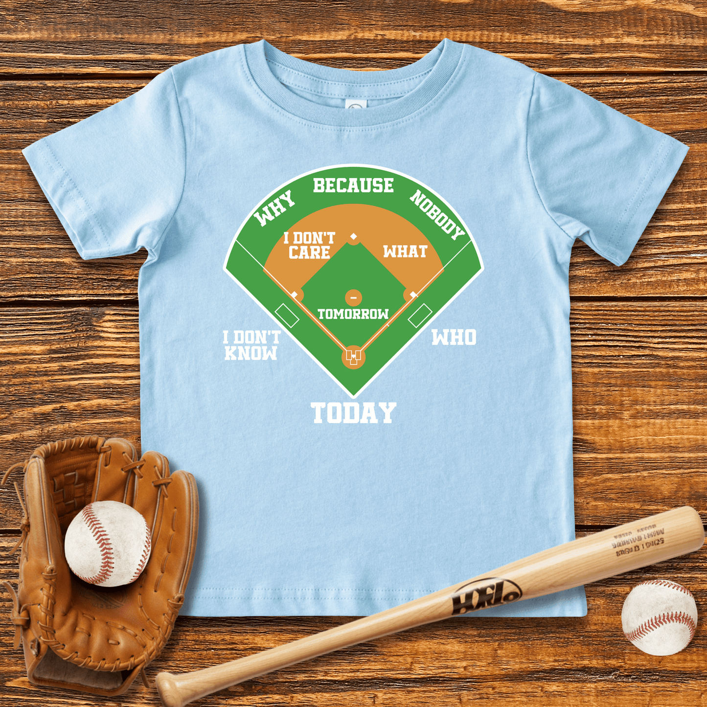 Who's on First Infant Baby Tee - HomeRun PrintsBaby T-Shirt