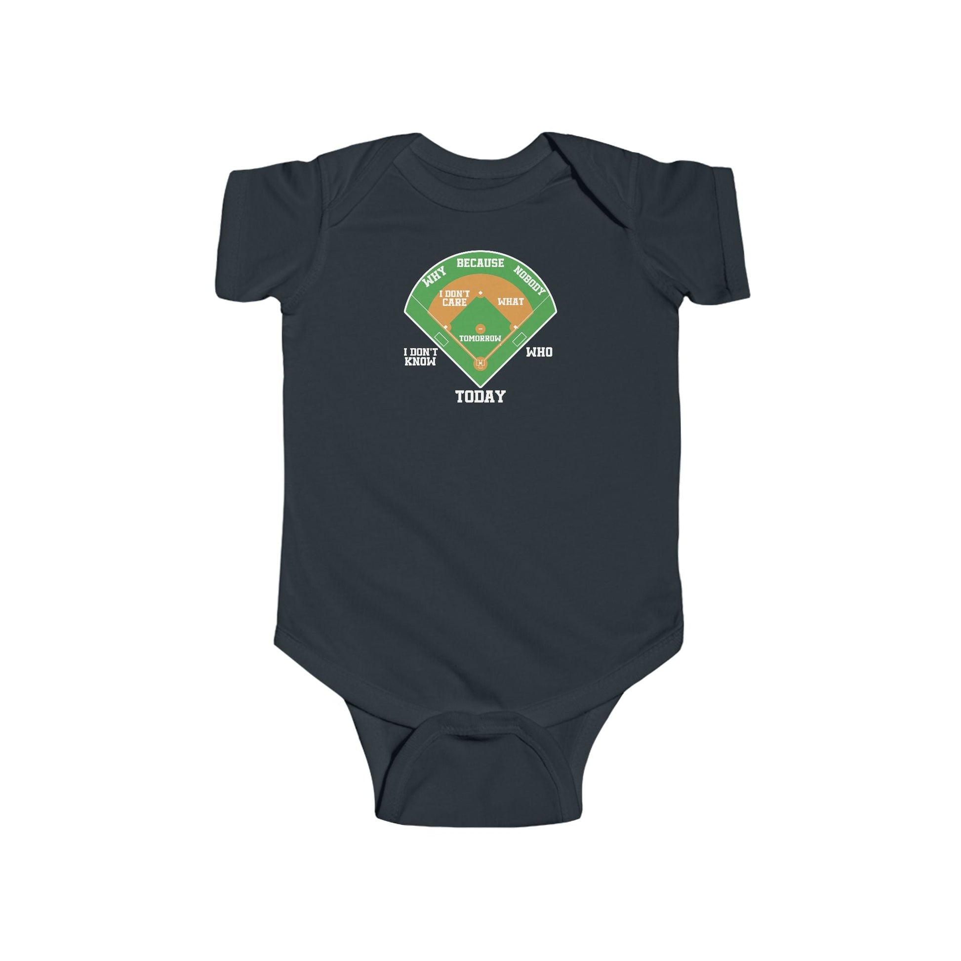 Who's on First Infant Bodysuit - HomeRun PrintsKids clothes