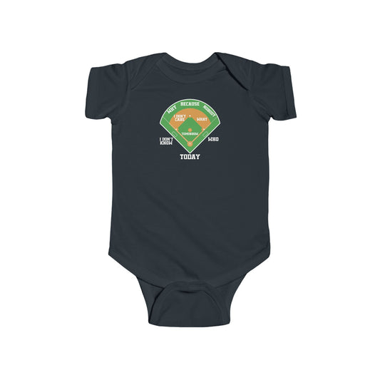 Who's on First Infant Bodysuit - HomeRun PrintsKids clothes