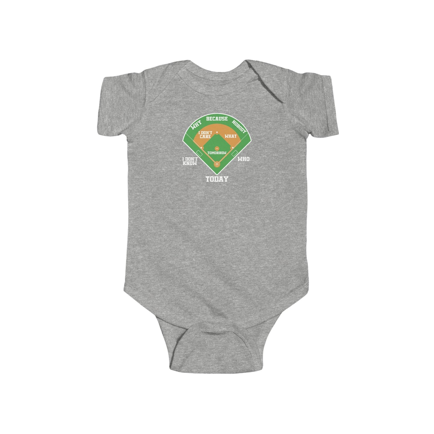 Who's on First Infant Bodysuit - HomeRun PrintsKids clothes