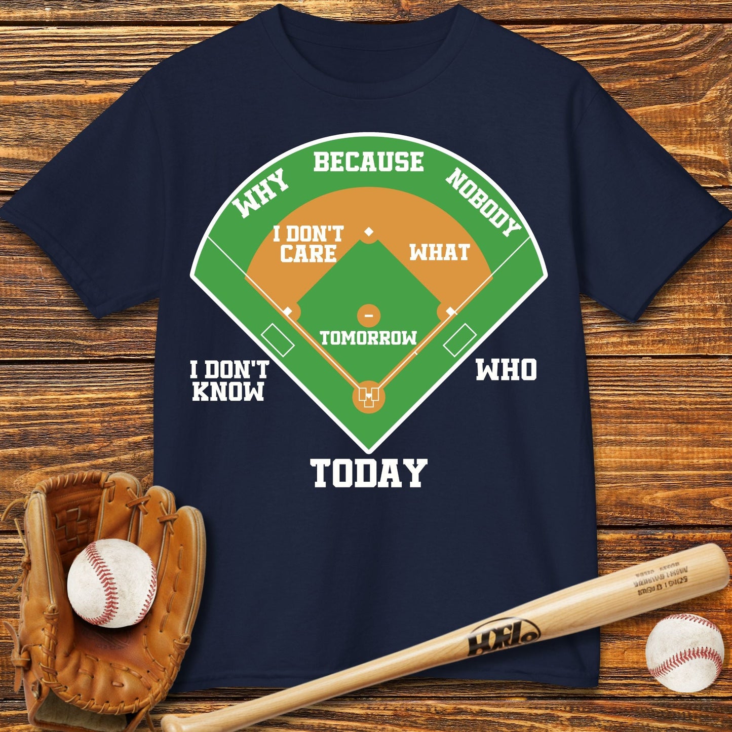 Who's on First Kids T-Shirt - HomeRun PrintsKids clothes