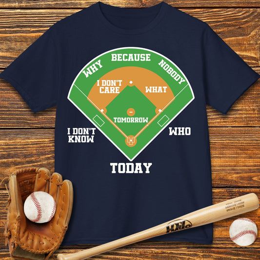 Who's on First Kids T-Shirt - HomeRun PrintsKids clothes