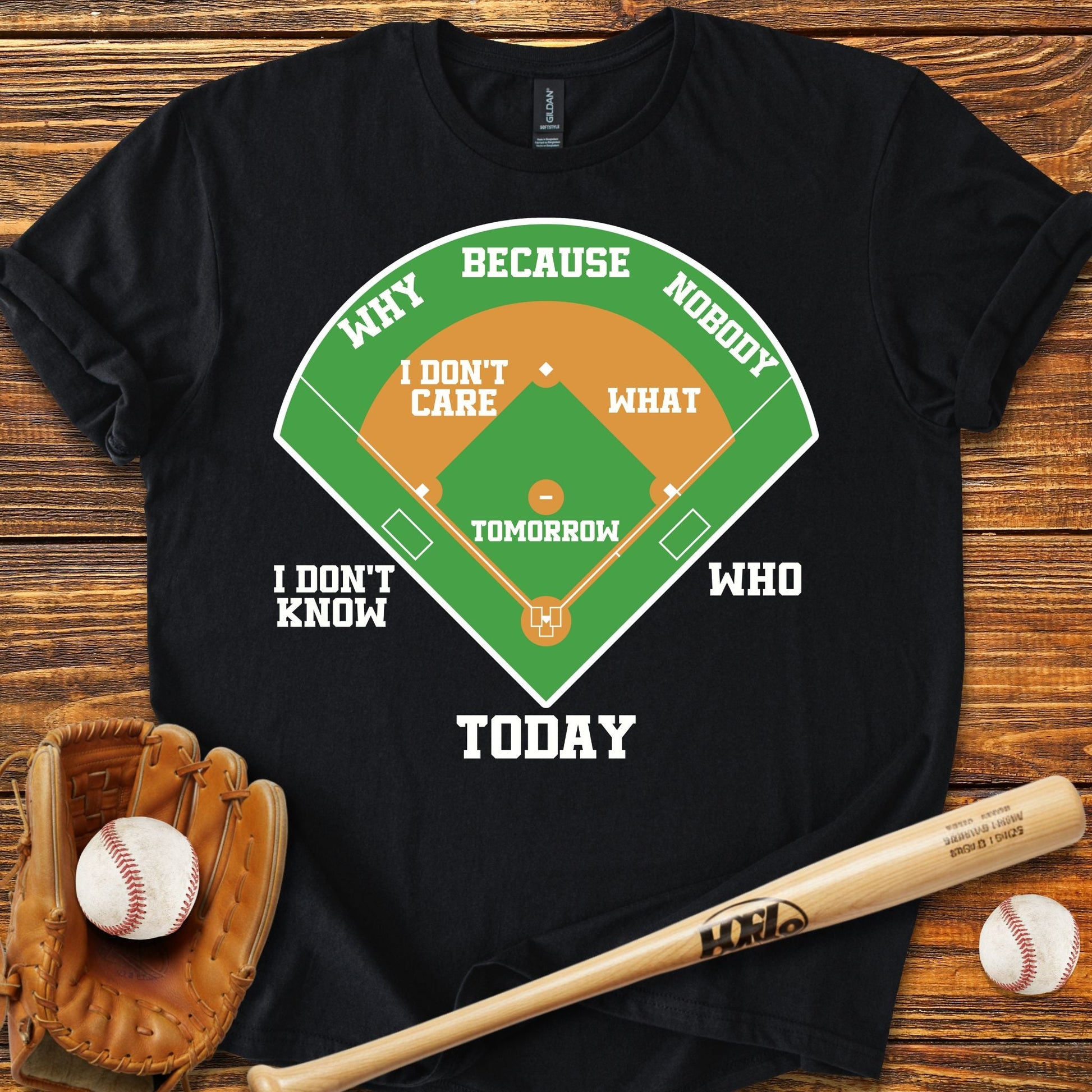 Who's on First T-shirt - HomeRun PrintsT-Shirt
