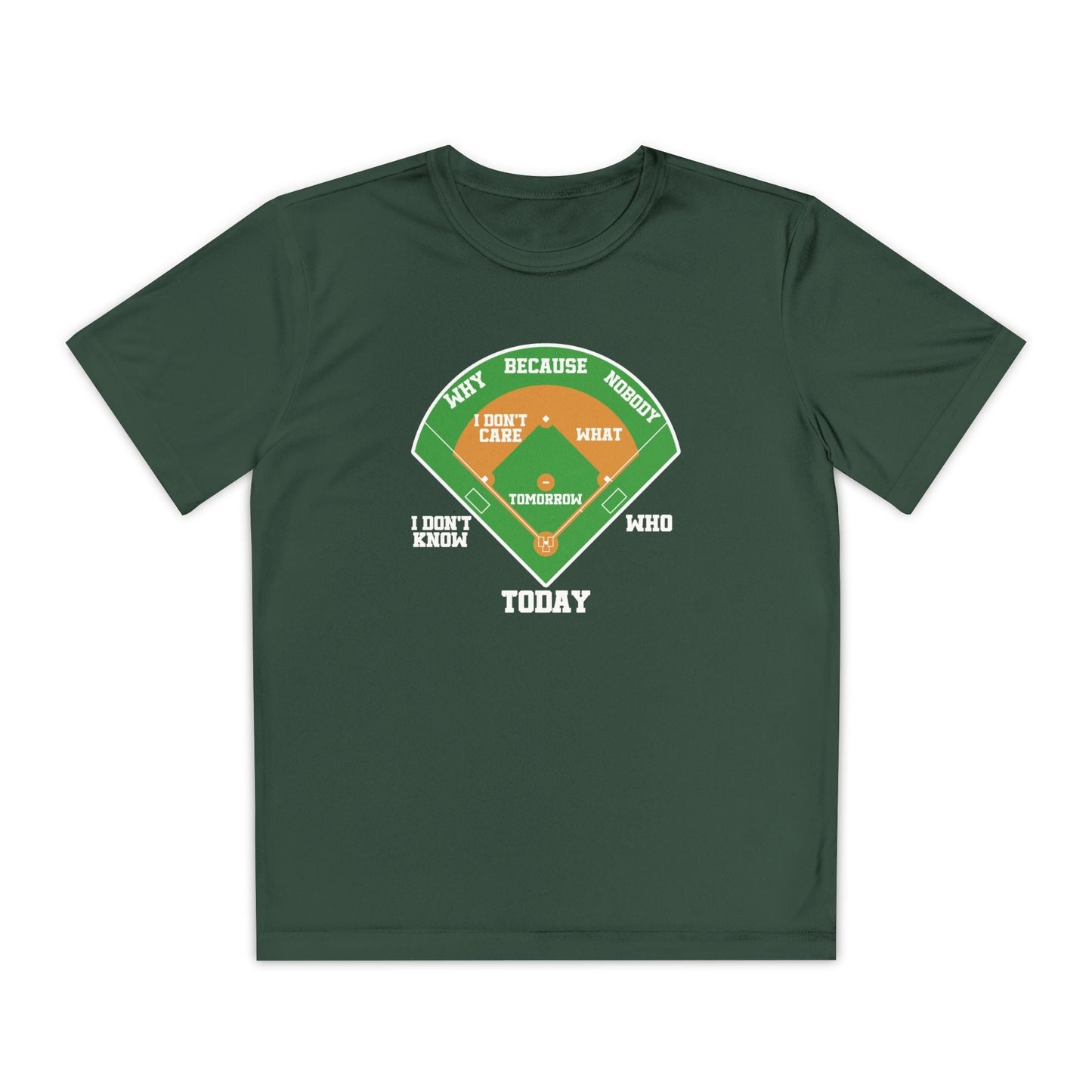 Who's on First Youth Athletic Tee - HomeRun PrintsKids clothes
