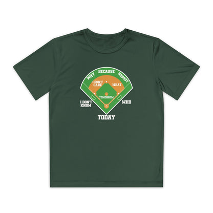Who's on First Youth Athletic Tee - HomeRun PrintsKids clothes