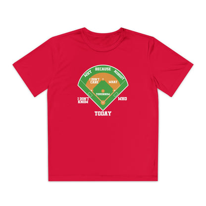 Who's on First Youth Athletic Tee - HomeRun PrintsKids clothes